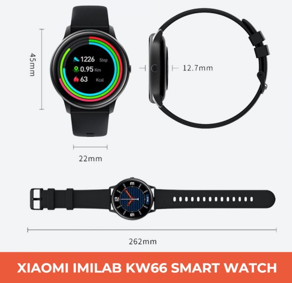 Original Xiaomi IMILAB KW66 Casual Smart Watch with 30 Days Stand By Battery Is Now Available In Nepal