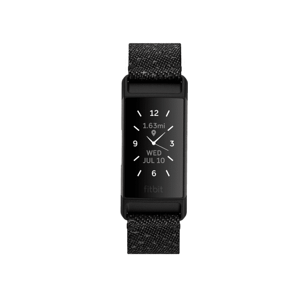 Move Forward With Fitbit Charge 4 Granite Reflective Woven