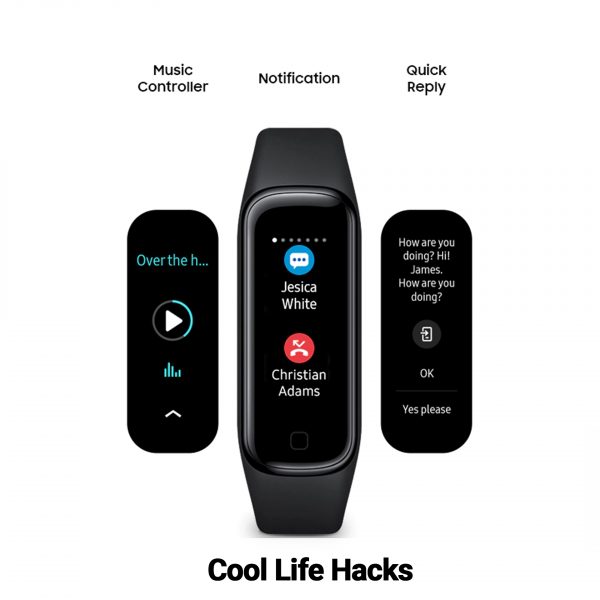 Samsung Galaxy Fit2 Cool life hacks, right on your wrist