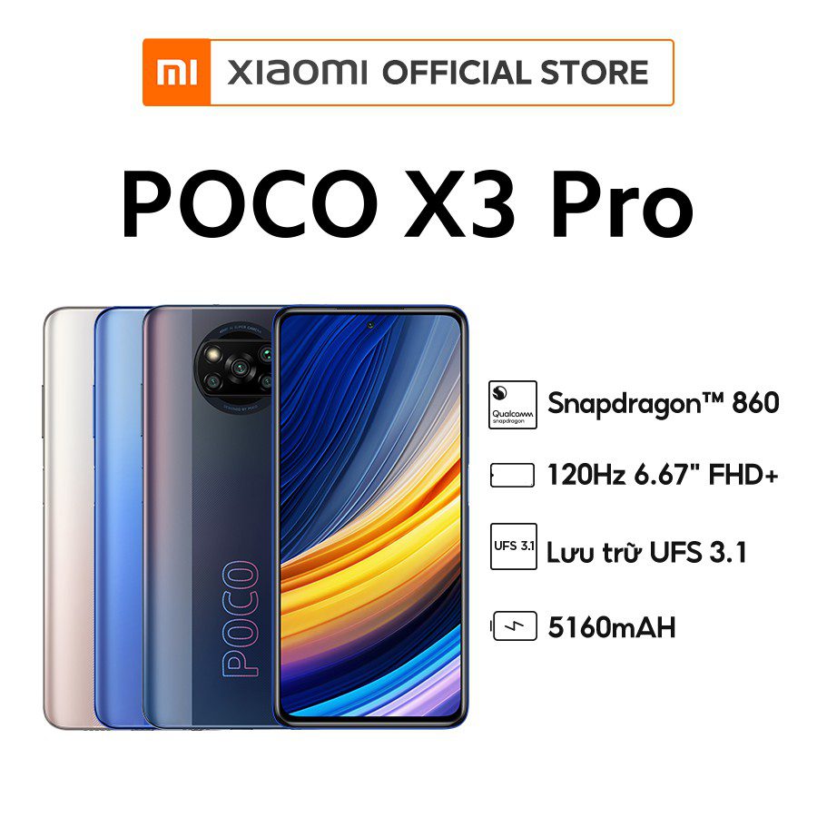 Xiaomi Poco X3 Pro 6/128GB Frost Blue EU : : Electrónicos
