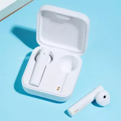 Xiaomi Mi True Wireless Earphones 2 Basic Features: Up to 20 hours of total battery life, crystal clear calls with dual-mic ENC, Auto-pair and auto-connect